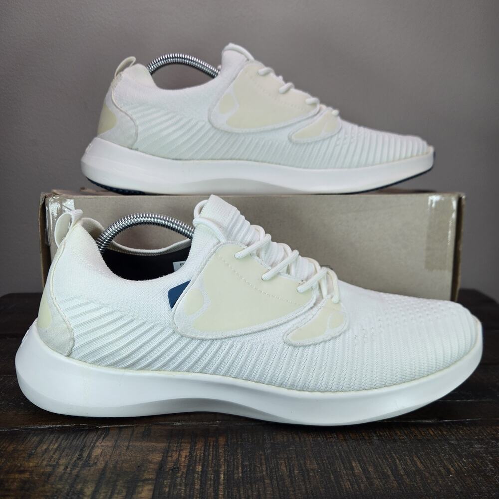NEW Vessi Everyday 2.0 Mens Size 12 Lace Up Waterproof Shoe Sneakers Polar White